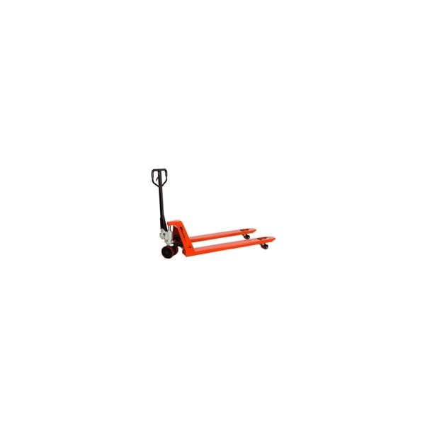 ML2760 Long Pallet Jack, Wheels Polyurethane on Steel, 27" Width 60"